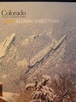 Colorado (University of Colorado at Boulder) 2006 Alumni Directory B00172I2HS Book Cover