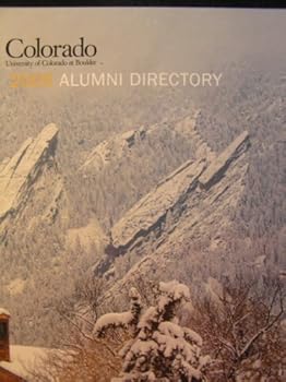 Hardcover Colorado (University of Colorado at Boulder) 2006 Alumni Directory Book