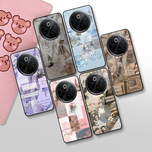 Image of COLORflow Back Cover Compatible with Vivo T4 5G / Y300 Pro 5G / iQOO Z10 5G | Aesthetic Color Customized | Shockproof TPU Bumper with Camera Protection Back Cover
