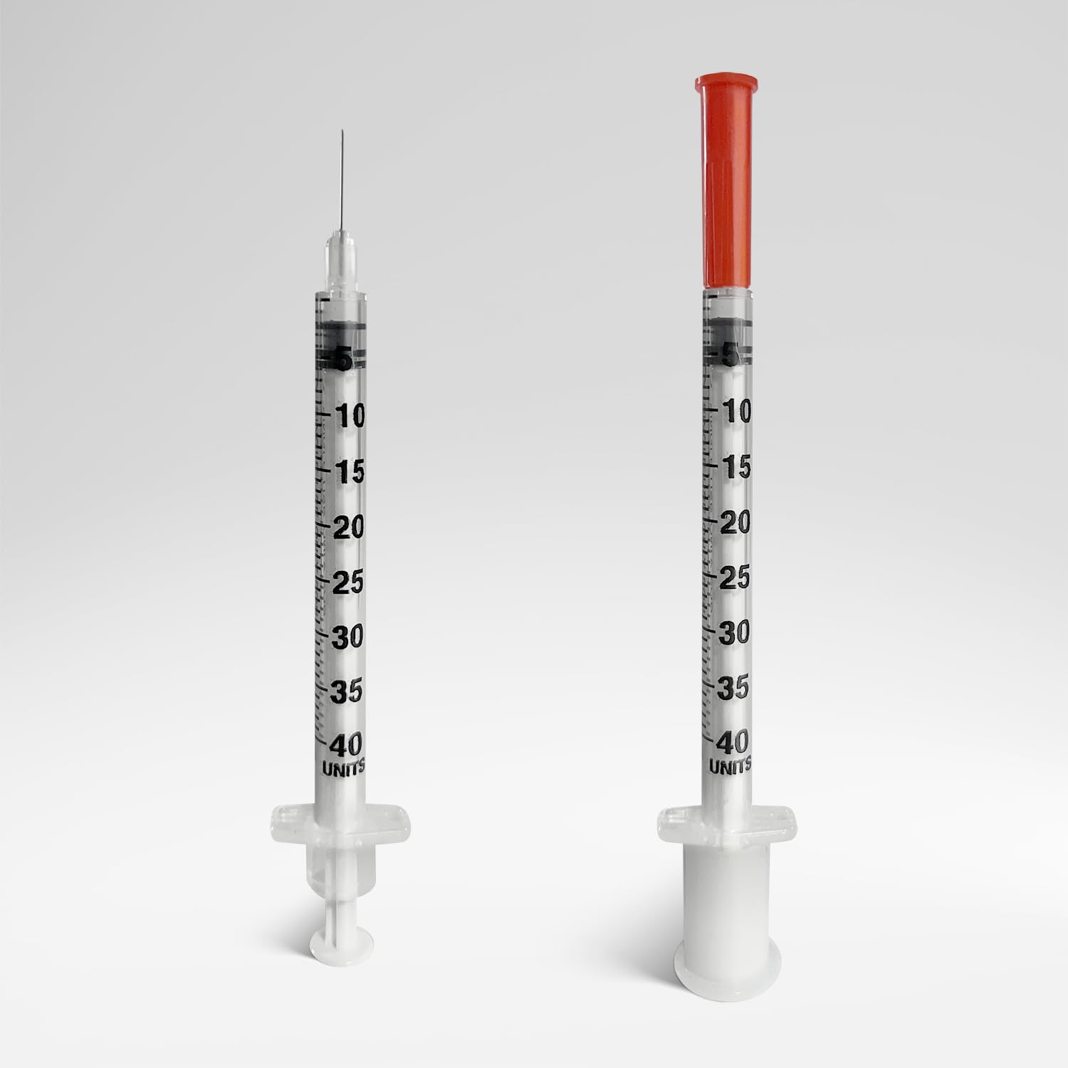 120 Siringhe Sterili Monouso per la Somministrazione di Insulina a Cani e Gatti con ago, Dimensioni 1ml, 40 Unità Internazionali (40UI/ml), Boehringer Ingelheim Animal Health