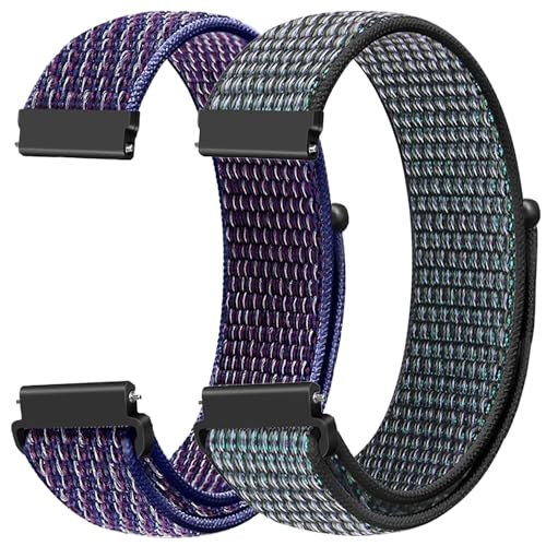 2 Pack de correas nylon compatibles 16mm-22mm miniatura 1