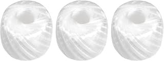 Polyester Nylon Rope [for Household Bundled Packing DIY]-100m/328ft / 3Roll Plastic,White