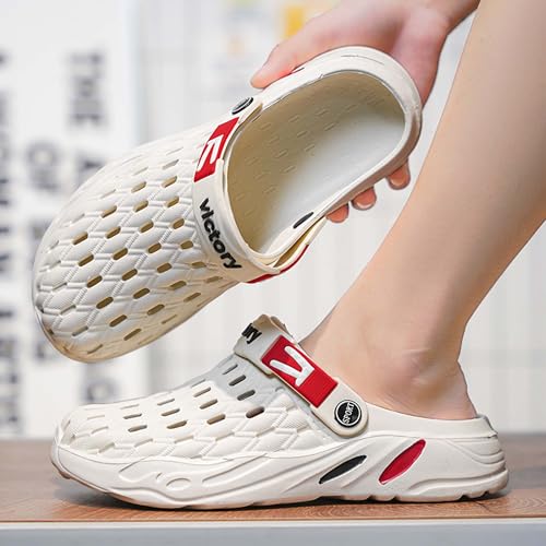 Men's Shallow Mouthed Wide Edition Anti Slip Casual Beach Wading Shoes4