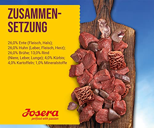 Hunde-Nassfutter Josera Meat Lovers Pure Beef – Getreidefreies Futter