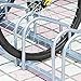 Produktbild wolketon Fahrradständer für 2 Fahrräder, Stahl Verzinkt Fahrradständer Bügelparker Boden Wand Montage Mehrfachständer