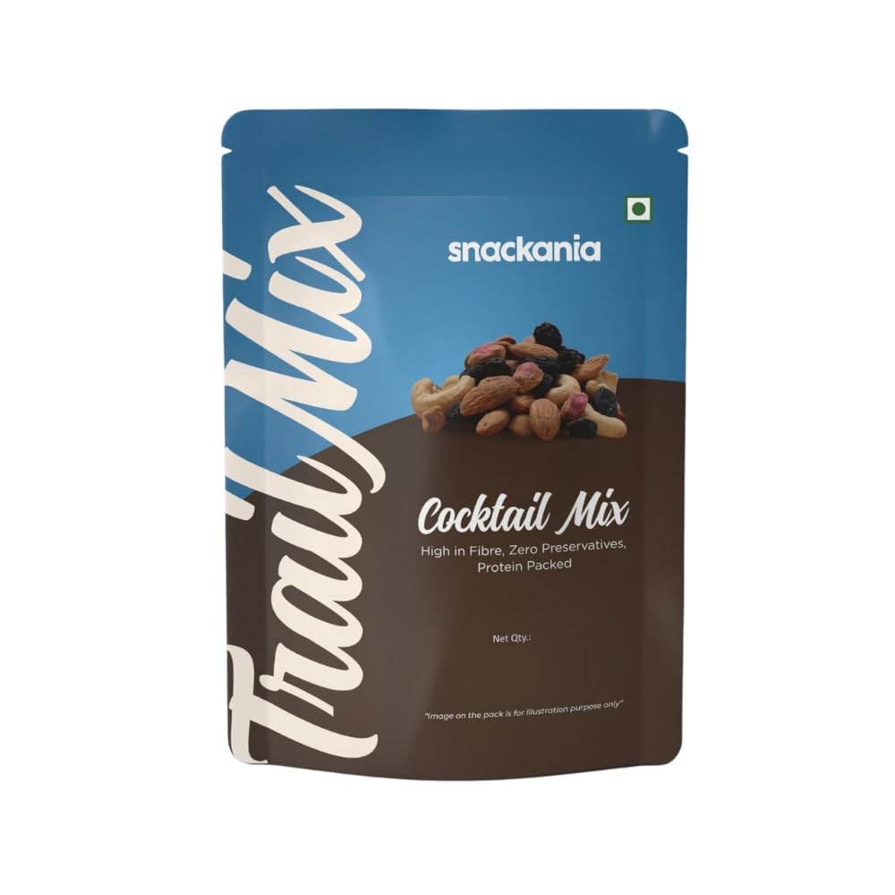 Snackania Cocktail Mix 500g | Premium Assorted Dry Fruits & Nuts | Healthy Trail Mix | Rich in Protein, Fiber & Antioxidants | Wholesome Snack-image-24