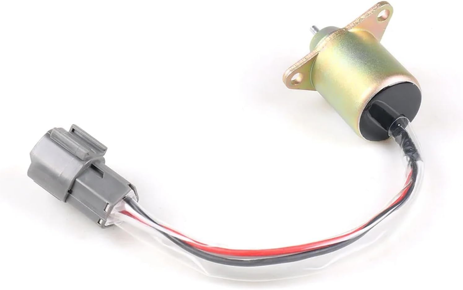 OE Replacement For 1PC 12V Car Fuel Shut Down Solenoid Valve Metal Fit For Daewoo Komatsu Fit For Replace Yanmar 11923377932 1503ES-12S5SUC12S Quick Installation