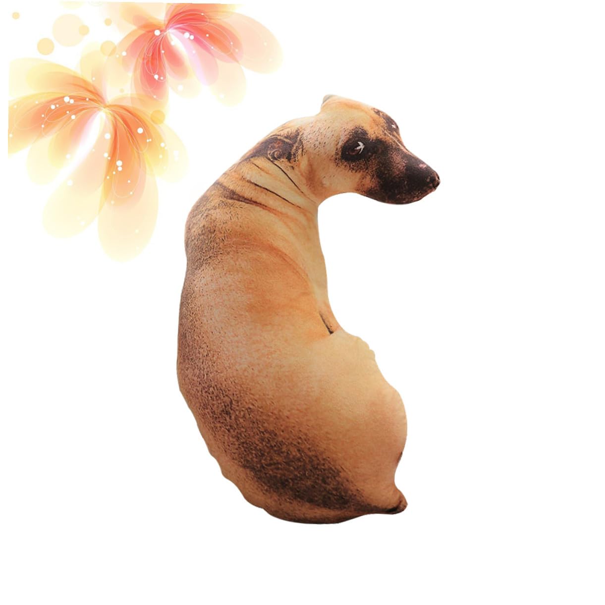 YARNOW 2 Cuscino Cane Simulazione Morbido Peluche Imbottitura PP Supporto per Letto Auto e Ufficio Decorazione Creativa e Regalo per