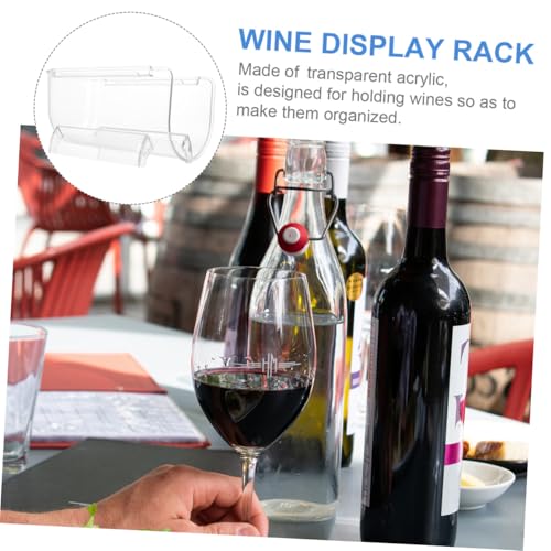 Organizador de Botellas de Vino Acrílico 2 Piezas miniatura 5