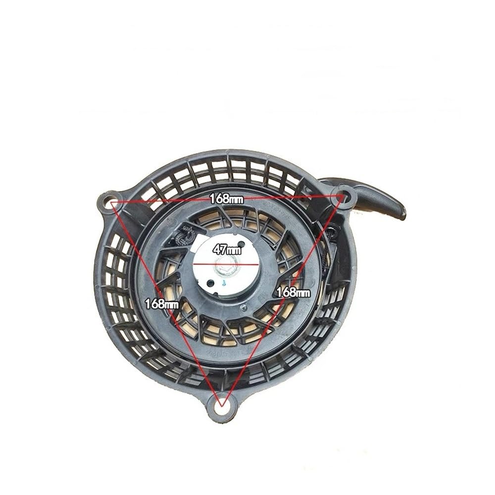 Arranque por Cuerda Xp160 para Cortacéspedes Xp200 para Xp225 De 5.5 HP para 160 CC con Eje Vertical Gt1P65. Conjunto De Empuñadura De Cuerda De Arranque por Retroceso para Cortacéspedes.