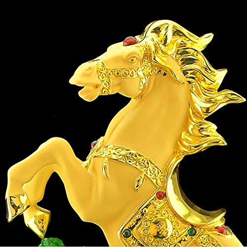 Statue de cheval du zodiaque chinois pour harmoniser les énergies négatives du bureau