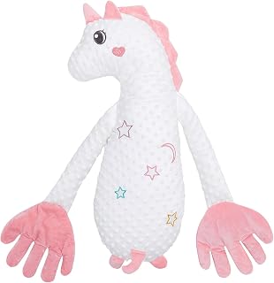 Baby Soothers Toys, Cute Animal Plush Stuffed Doll Toy for Girls Boys, Portable Dinosaur Unicorn Figure Soothing Dolls for Home and Travel (002, OneSize)