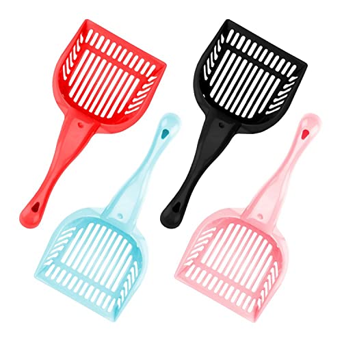 Weebo Pets Pack Of 4 Cat Litter Scoops With Reinforced Comfort Handles #TOP15