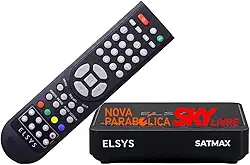 Receptor via satélite Full Hd Nova Parabólica Livre de Mensalidade