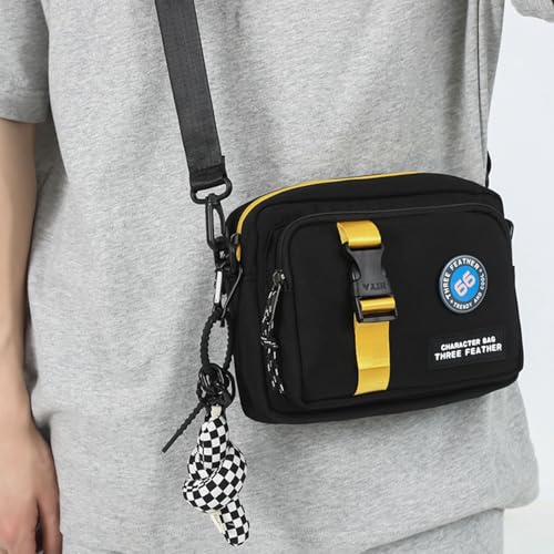 Teclado Fashion Small Crossbody Bag with Cute Accessories Mini Casual Shoulder Bag with Pendants Purse Travel Daypacks2