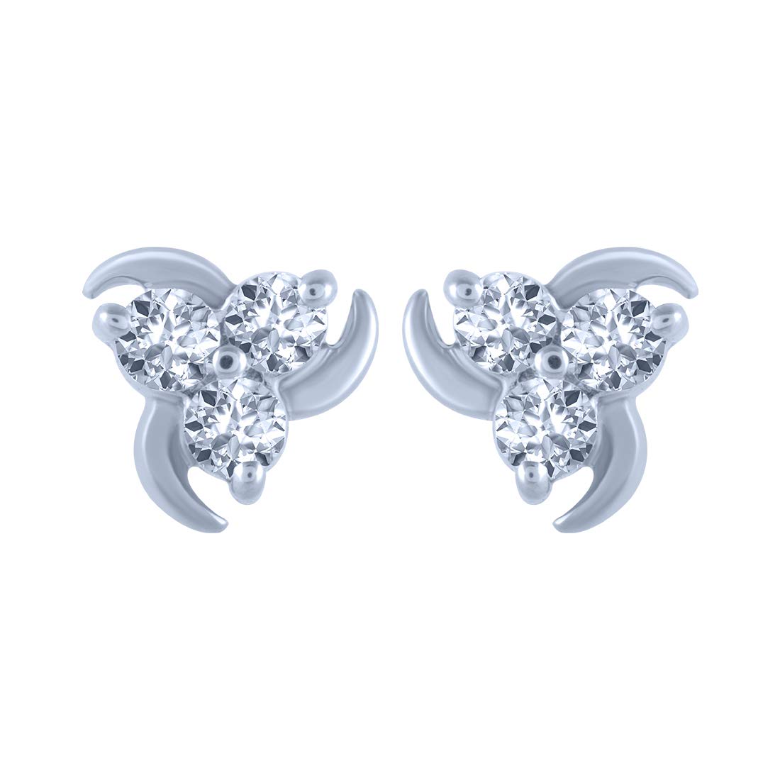 Gold and Diamond Stud Earrings for Women-image-30