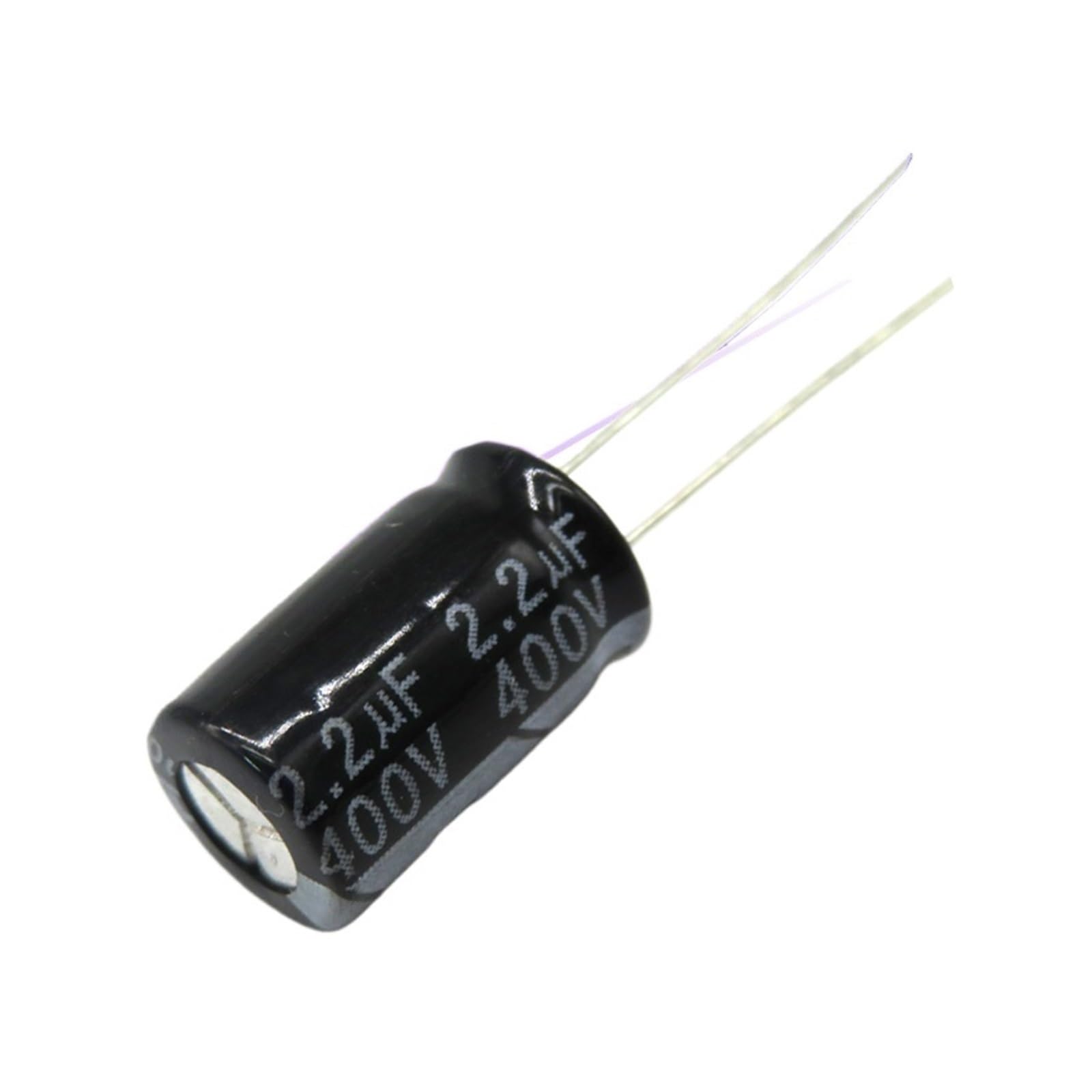 ICXLPMC 50PCS 400V2.2UF 8 * 12mm 2.2UF 400V 8 * 12 Electrolytic capacitor