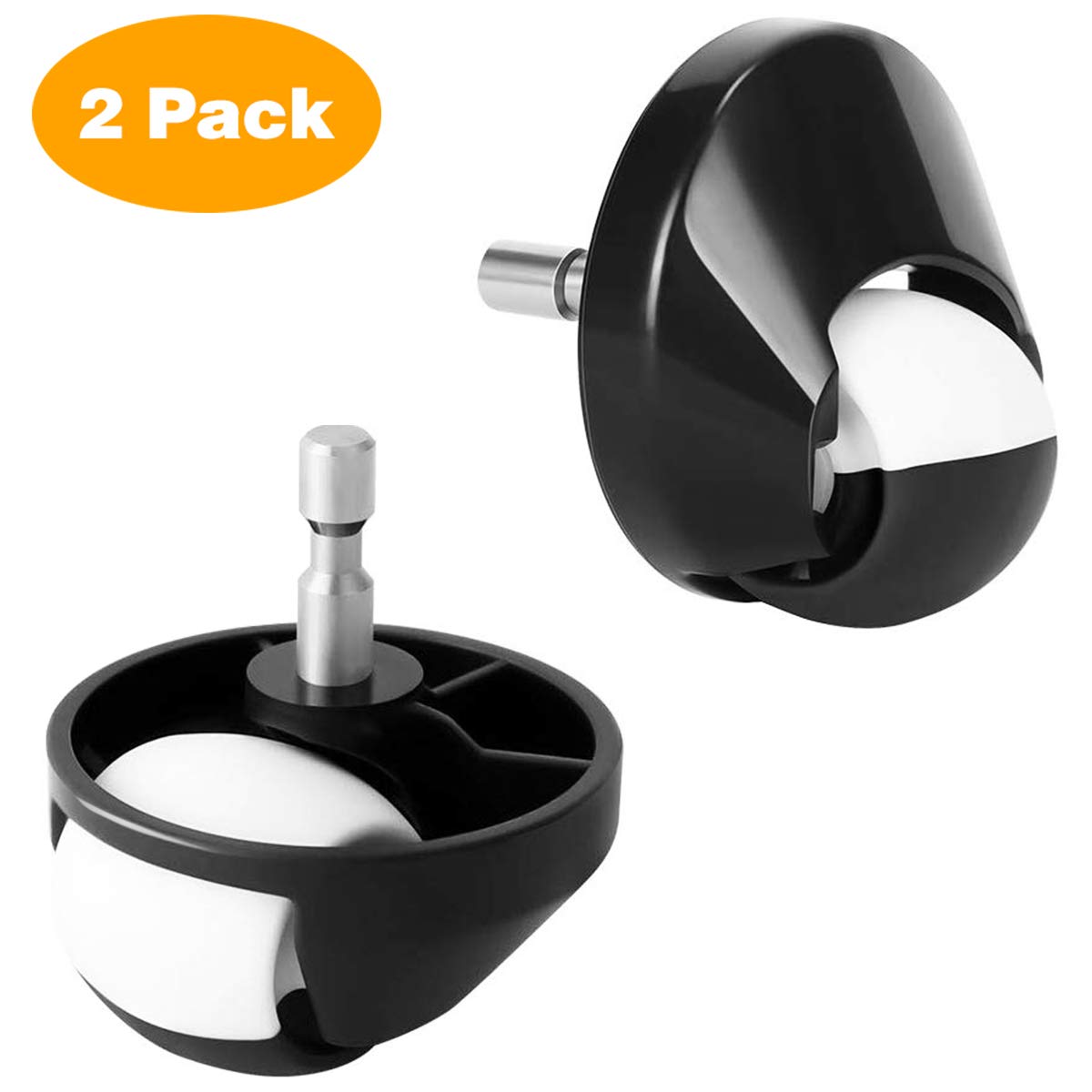 ABClife 2 Pack Front Wheel Caster Assembly Replacement for iRobot Roomba 800 900 700 600 500 Series Vacuum Cleaner 560 650 690 770 860 890 960 980