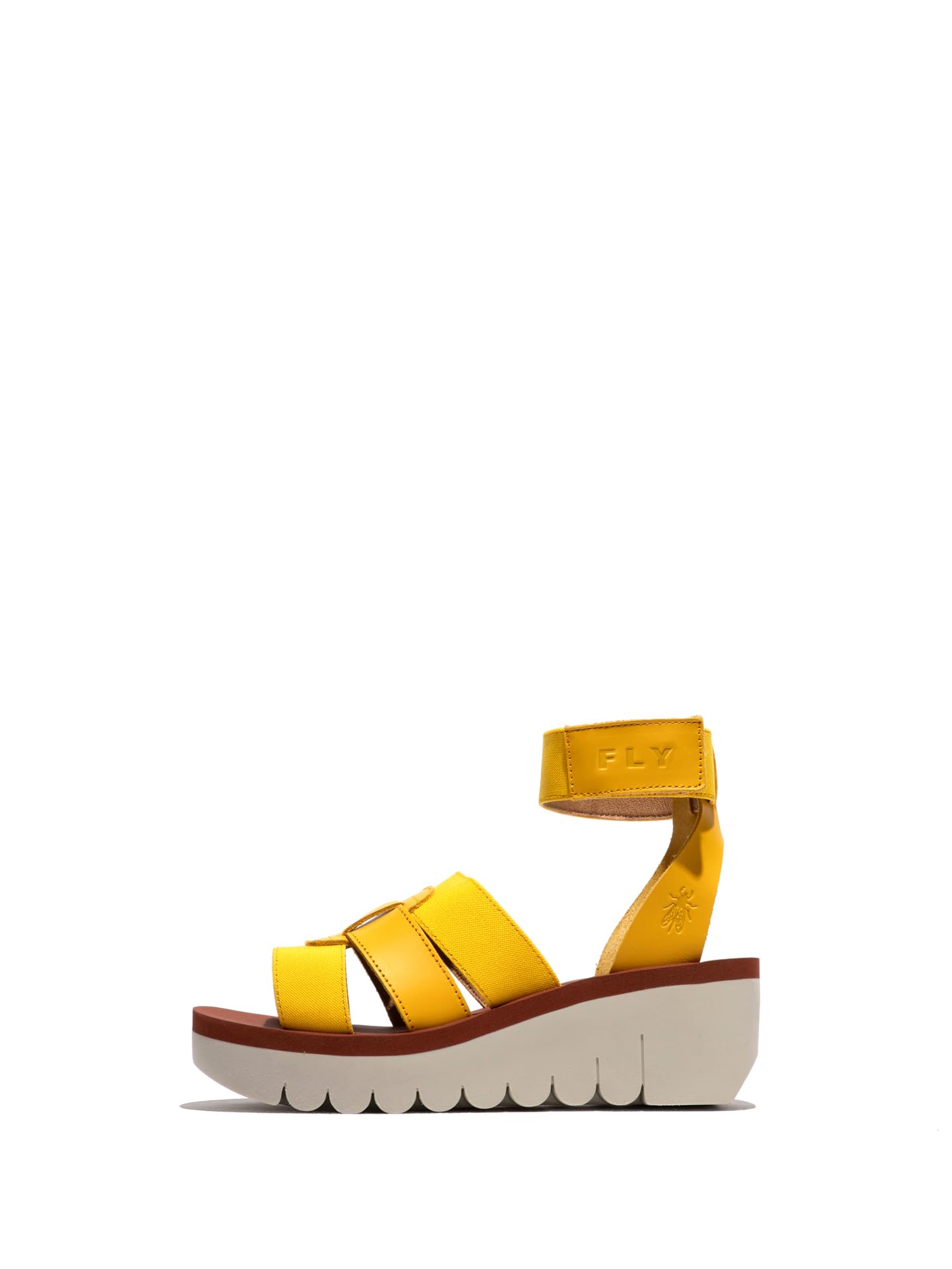 Fly London YORY430FLY, Sandal Women's Fashion Shoes, YELLOW, 5