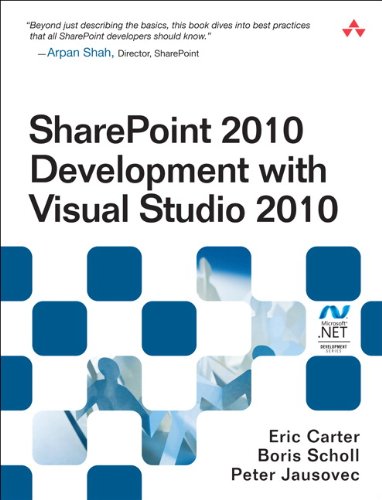 Télécharger SharePoint 2010 Development with Visual Studio 2010 (Microsoft Windows Development Series) (English PDF Ebook En Ligne