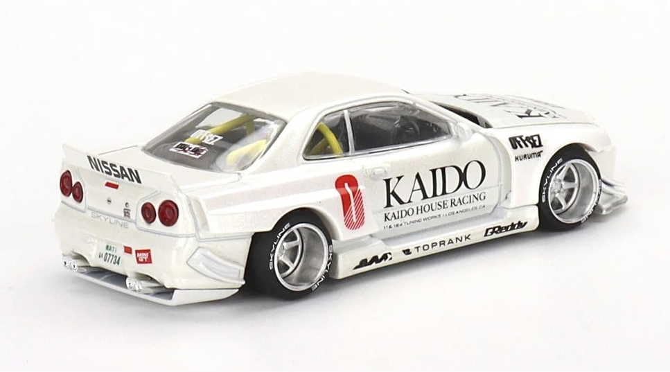 Amazon | 1/64 MINI-GT スカイライン GT-R R34 Kaido Works V2 (右