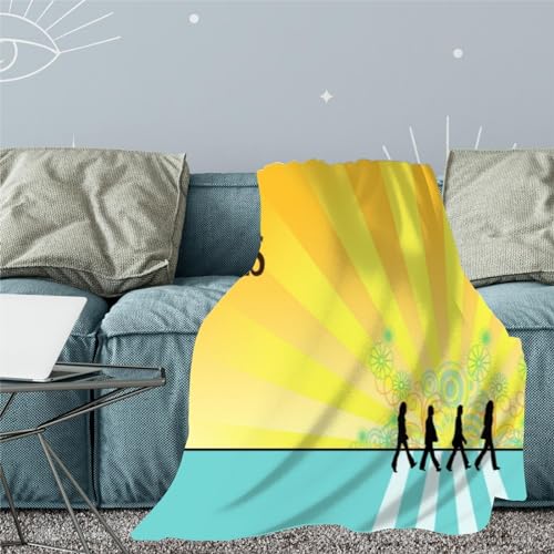 CHEWYZ Couverture Polaire en Peluche The Beatles-Couverture de lit Chaude et Confortable-Toutes Saisons-Douce et légère-Couverture de Sieste en Microfibre pour intérieur et extérieur (100x130cm) - Les Beatles, Paul McCartney, John Lennon, RIngo Starr, George Harrison CHEWYZ Couverture Polaire en Peluche The Beatles-Couverture de lit Chaude et Confortable-Toutes Saisons-Douce et légère-Couverture de Sieste en Microfibre pour intérieur et extérieur (100x130cm) – Image 7