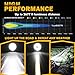 Auxbeam 360-PRO Series 7 Inch Round LED Offroad Lights, 230W 33332LM Driving Automotive Light Bar Projector Spotlight, Spot Flood Combo Auxiliary LED Pods Off-Road Lighting