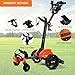 tianhong Electric Golf Push Cart with Remote Control, Electric Golf Caddy That Follows You Folding Design Suitable for All Terrains, 54 Hole and Remote/APP/Manual Control