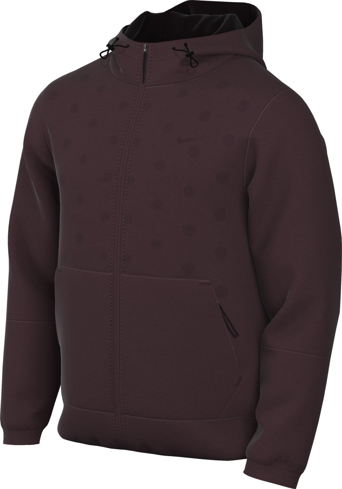 Nike Jacket Unlimited Men's Versatile Therma-Fit Jacket, Burgundy Crush/Burgundy Crush, FB7544-652, L