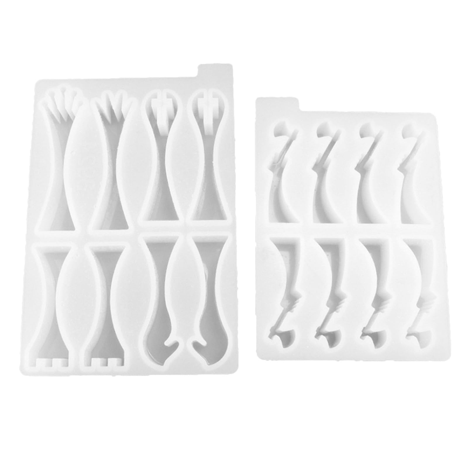 Moule silicone échecs 3D lot de 2 pour moulage résine époxy