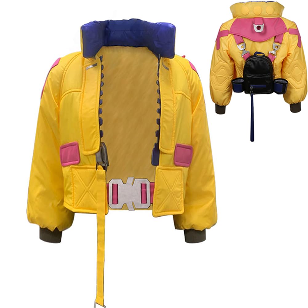 Women's Killjoy Jacket Costume Halloween Cosplay Coat with Bag