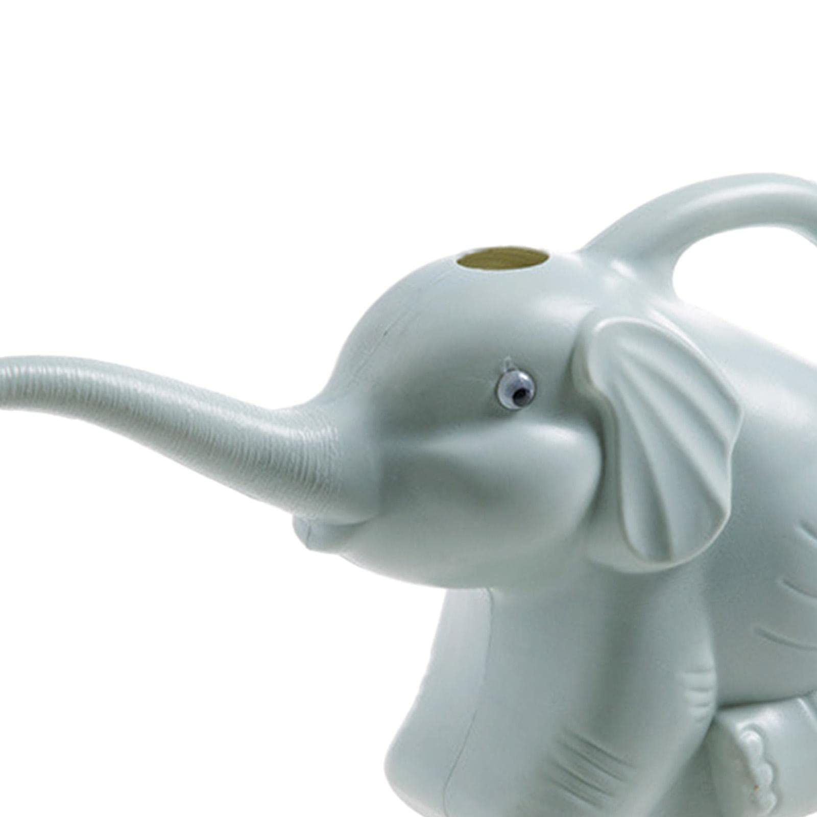 Annaffiatoio A Forma Di Elefante Elephant – 2 Litri – In Polipropilene – Beccuccio Lungo E Sottile Per Irrigazione Di Precisione – Per Piante Da Interno E Balcone – Design Carino - 6