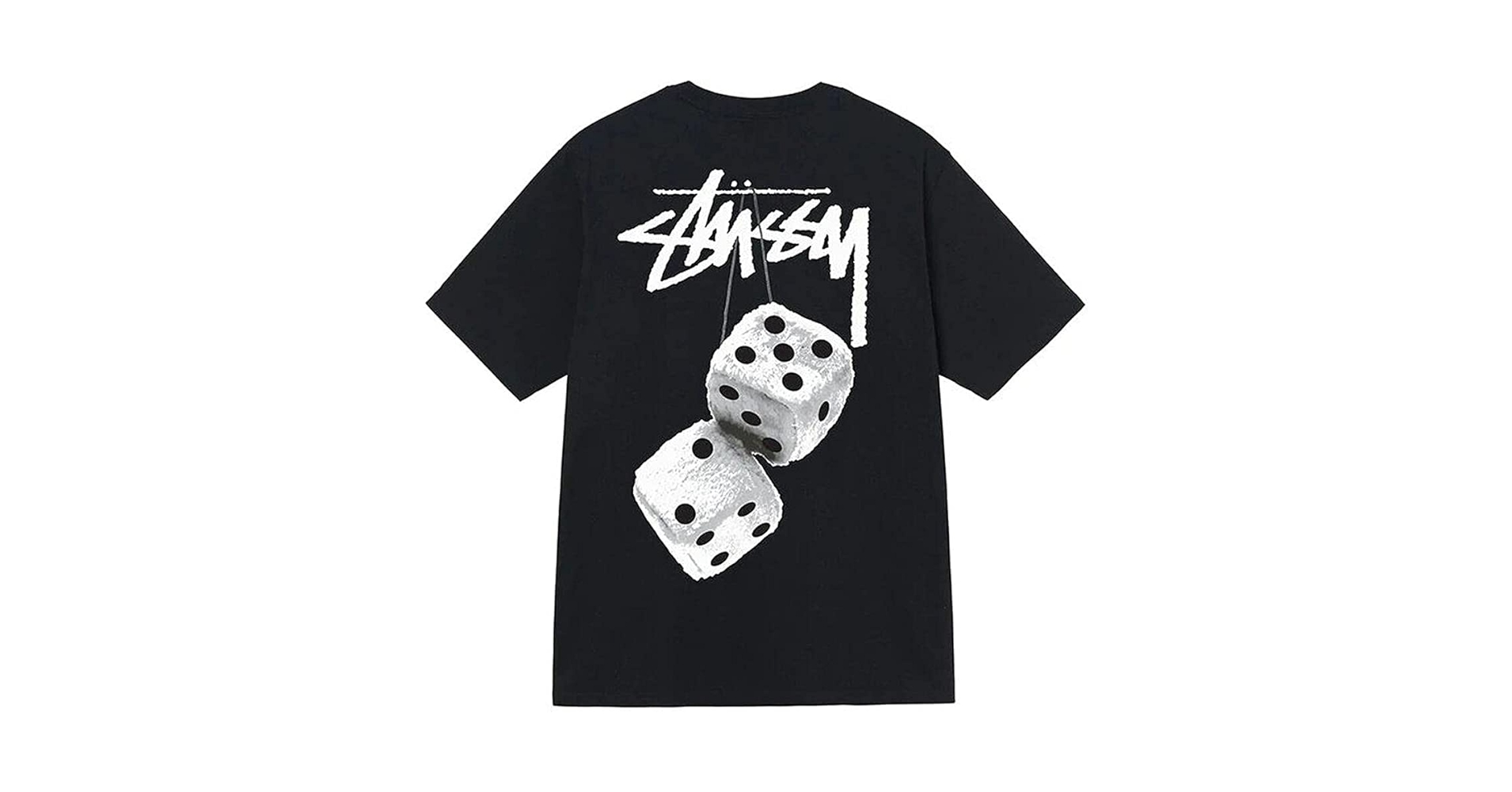 STUSSY サイコロ グラフィック Tシャツ ブラックL stussy Dice Pigment Dyed tee shirts L ステューシー