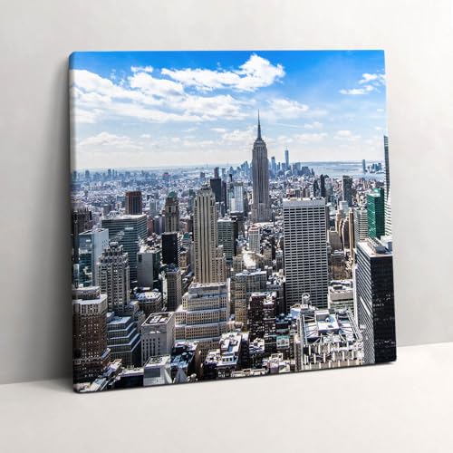 Murale d'art Empire State Building tableau pour mur vide 60cm