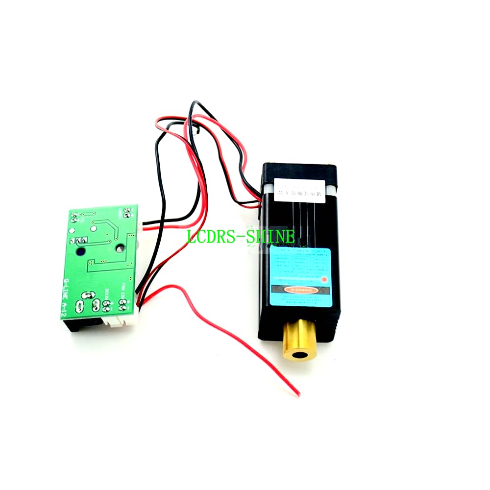 Enfoque 50mw 650nm Módulo de Punto Láser de Diodos / 12v ttl/enfriamiento del ventilador/trabajo prolongado