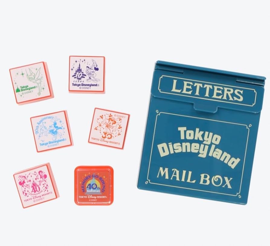 Amazon.co.jp: ディズニー 40周年 スタンプ 5個セット メール