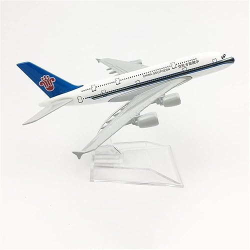 Miniatura 4 de Escala 1400 A380 China Southern Airlines Modelo de aleación modelo de avión fundido a presión modelo para colección