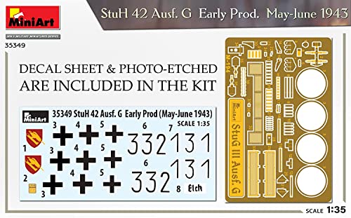 Miniart 1:35 - StuH 42 Ausf G Early Prod (May-June 1943) - Image 3