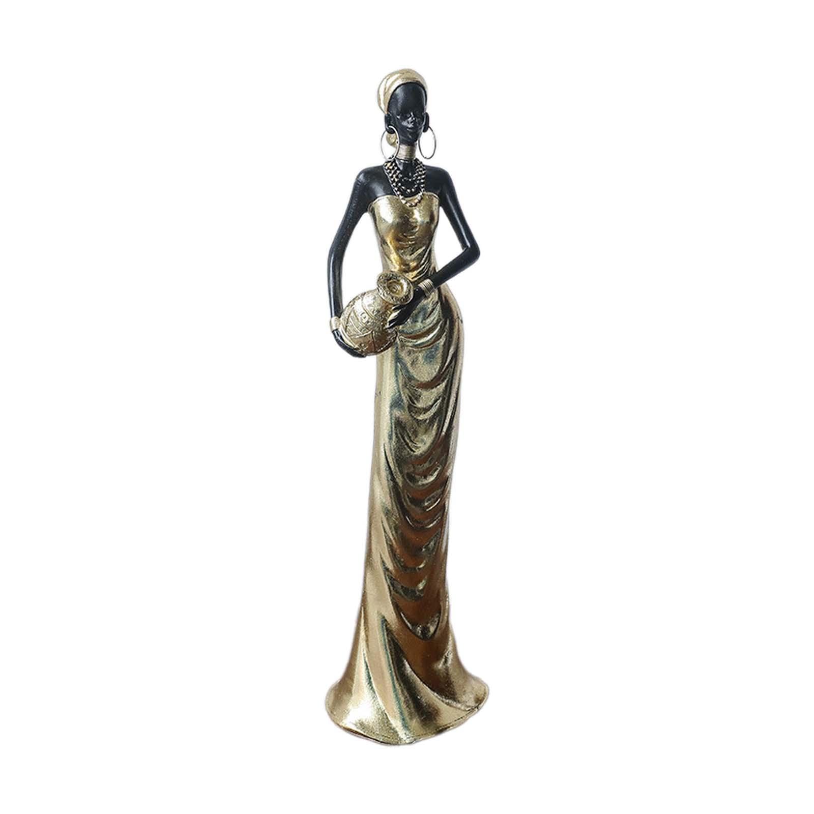 Statuette de femme africaine pour creer une ambiance chaleureuse