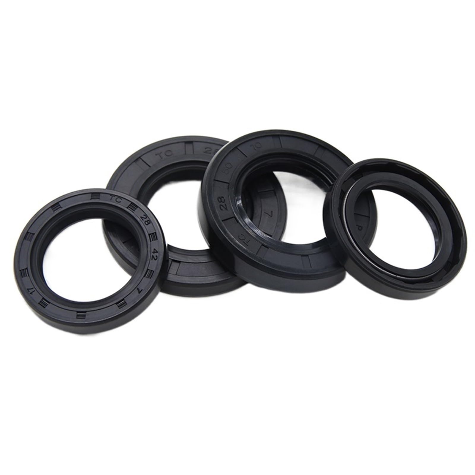 TC Double Lip Oil/Dust Seal - 40mm X 54mm X 10mm Metric Size With Spring
