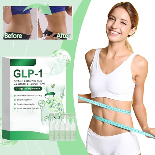 GLP-1 Lósung, Professional Glp-1 flüssigkeit, GLP1 Tropfen, Natürliche pflanzlichen Extrakten, für Frauen und Männe (5 Stück x 3Box)