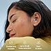 Alpine Silence Earplugs for Sleep, Focus & Travel - V-Shape Snug Fit & Soft Oval Tips – 4 Sizes XS/S/M/L - Comfortable, Reusable Hearing Protection - 22dB – Blue