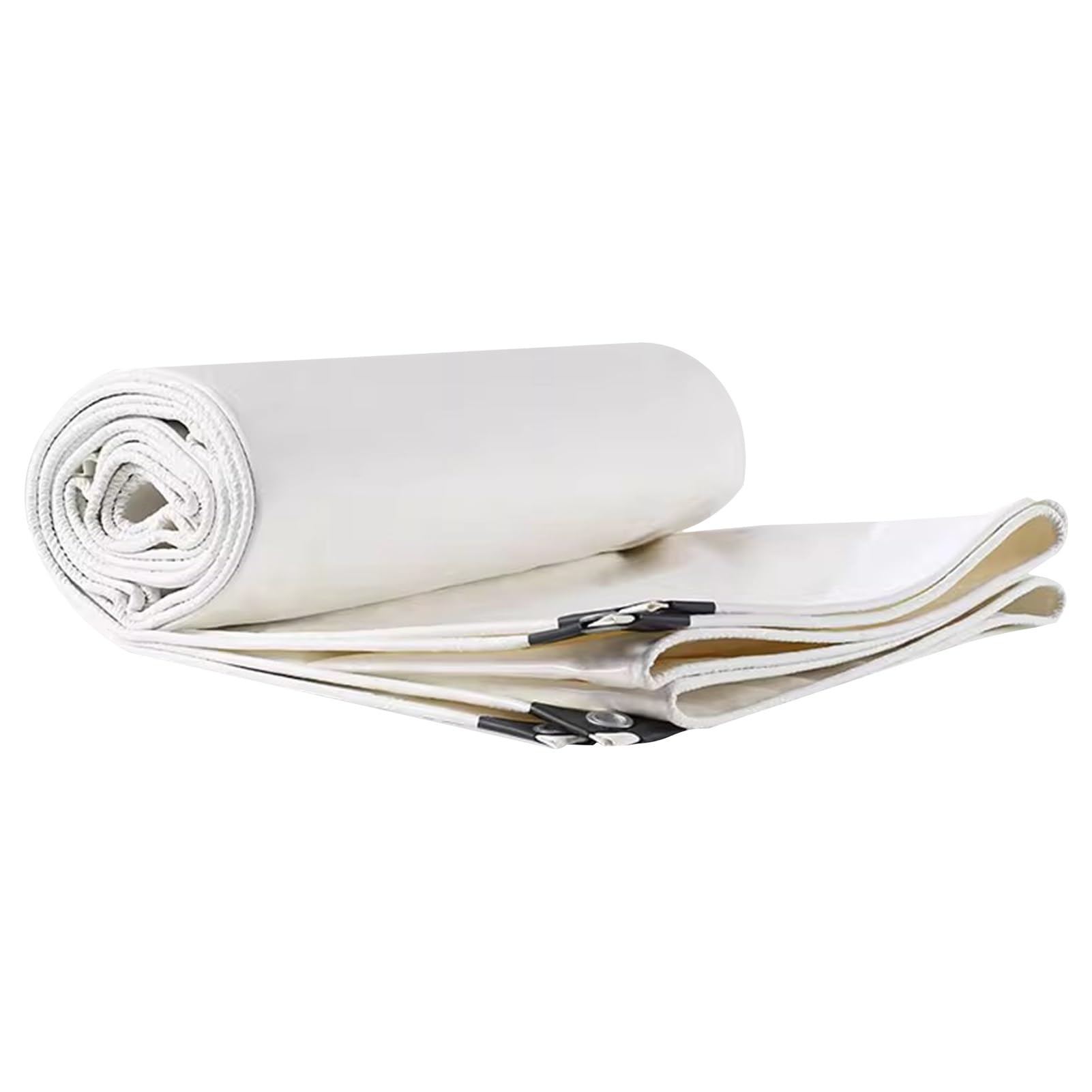 Lona multiusos para exteriores impermeable blanca con tejido antidesgaste de 600g