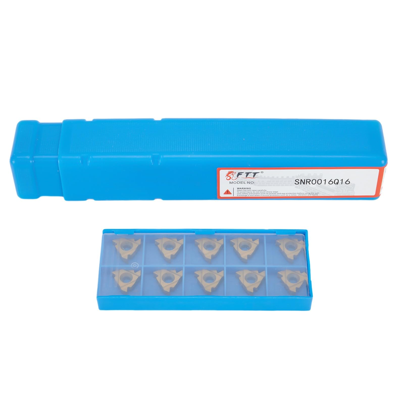 1 jeu de plaques de coupe réversibles 16IR AG60 SNR0016Q16 16 mm 5/8" CNC pour filetage intérieur, porte-outils de filetage CNC