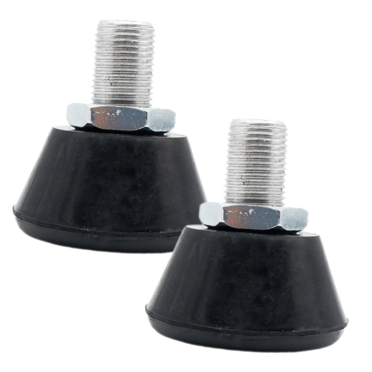 Totority Adjustable Toe Stops for Roller Skates Black Toe Stopper 5/8 Bolt Replacement Skating Brake for Outdoor Use