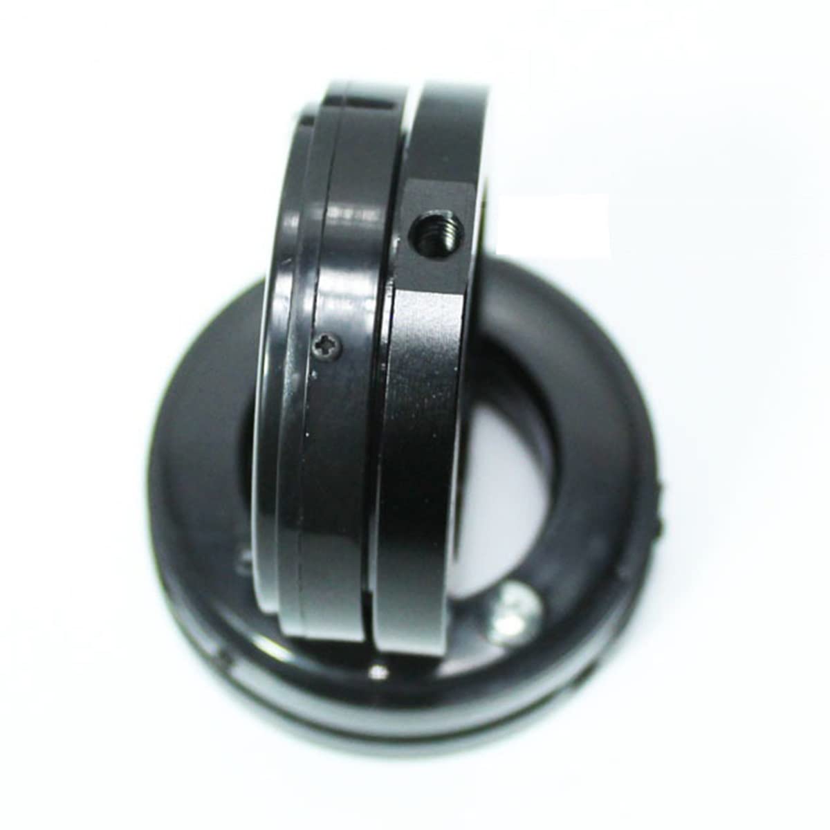 Kit de Accesorios para microscopios M4 2-28mm Iris Amplificador óptico Ajustable de Metal for microscopio de cámara Portaobjetos de microscopio