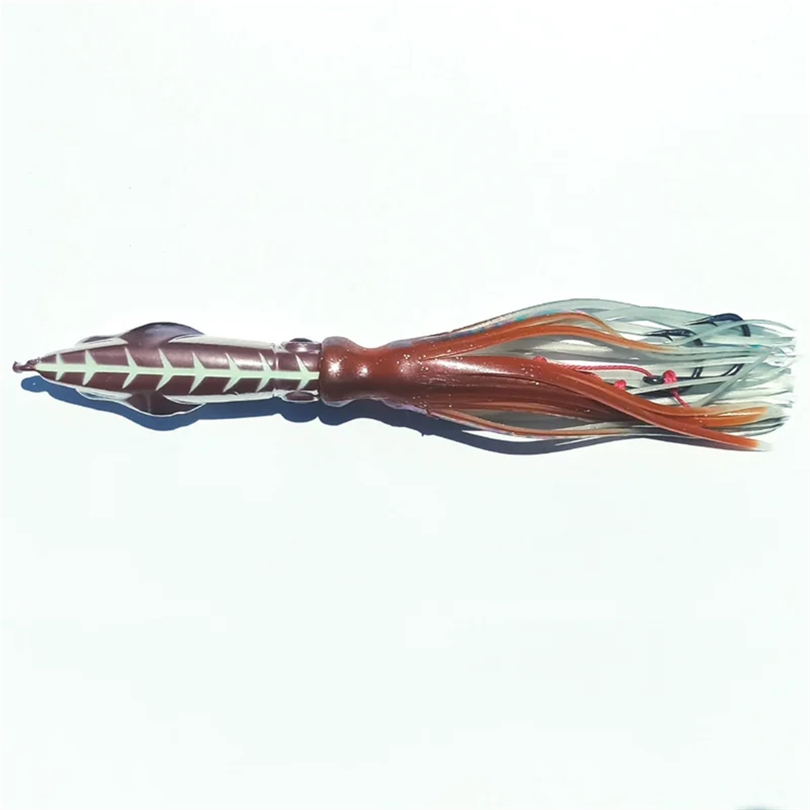 1pc 60g100g120g150g200g Cabeza de Metal Pulpo Falda Jig Kingfish pargo Mero señuelo Lento Jigging Cebo de Pesca Artificial