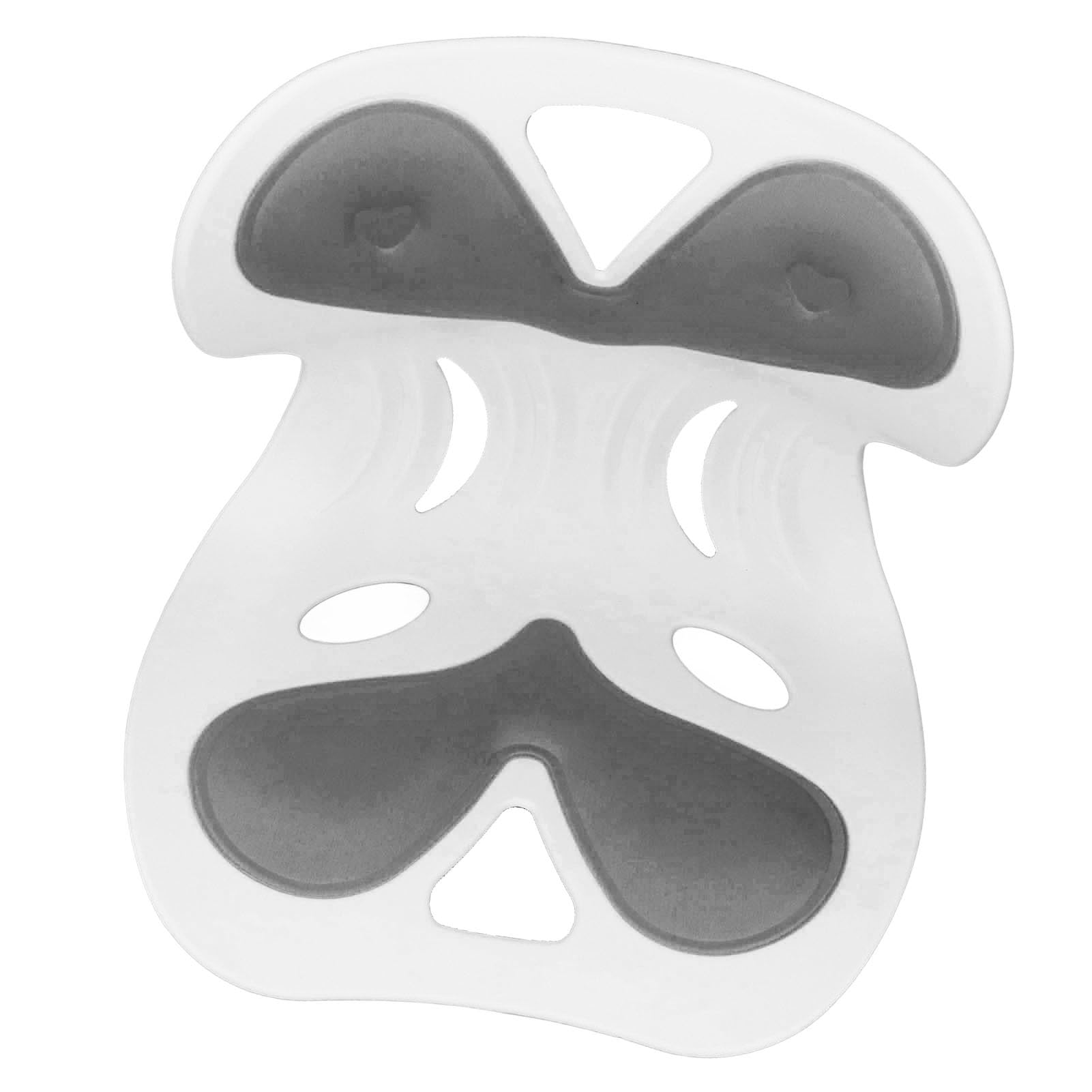 Cojín de Postura de Soporte de Cintura, Soporte Lumbar para Silla Correctora de Postura para Automóvil (Grey)