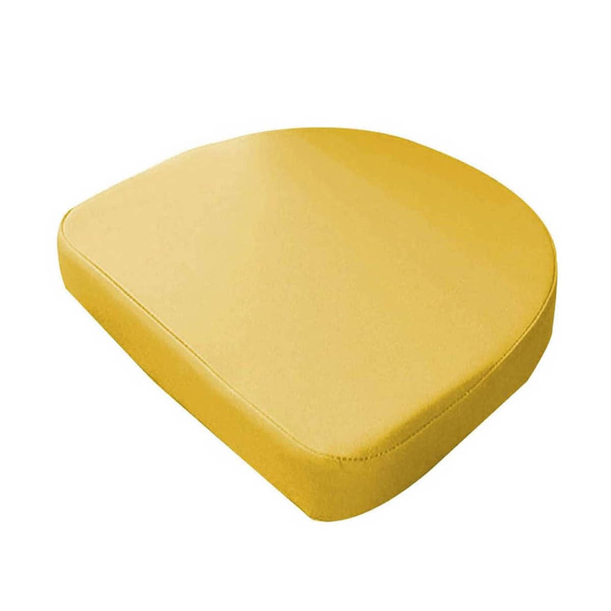 Waigg Kii Outdoor Garden Cushion U Shape Waterproof Seat Pad,Thick U-Shaped Chair Seat Cushions Pad for Home Garden Office Indoor Outdoor (35 * 35 * 8cm,Yellow)