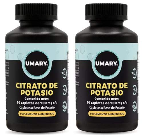 citrato de potasio tabletas Marca UMARY